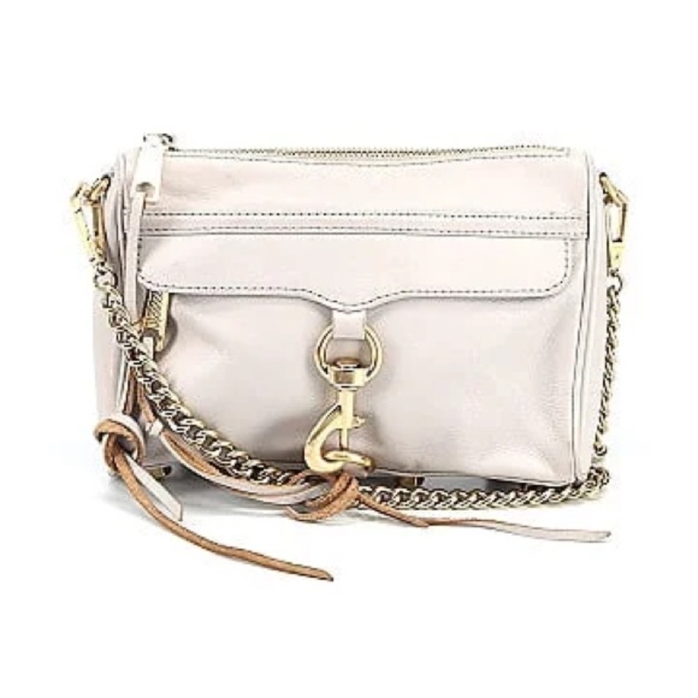 Rebecca minkoff cream handbag
